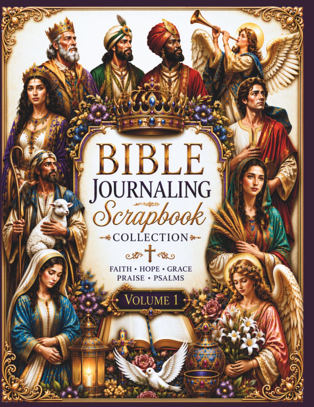 Bible Journaling Scrapbook Collection: Volume 1: Christian Scrapbook Paper for Bible Journaling, Junk Journals, Collage Art & Paper Crafts baixar o livro de graça