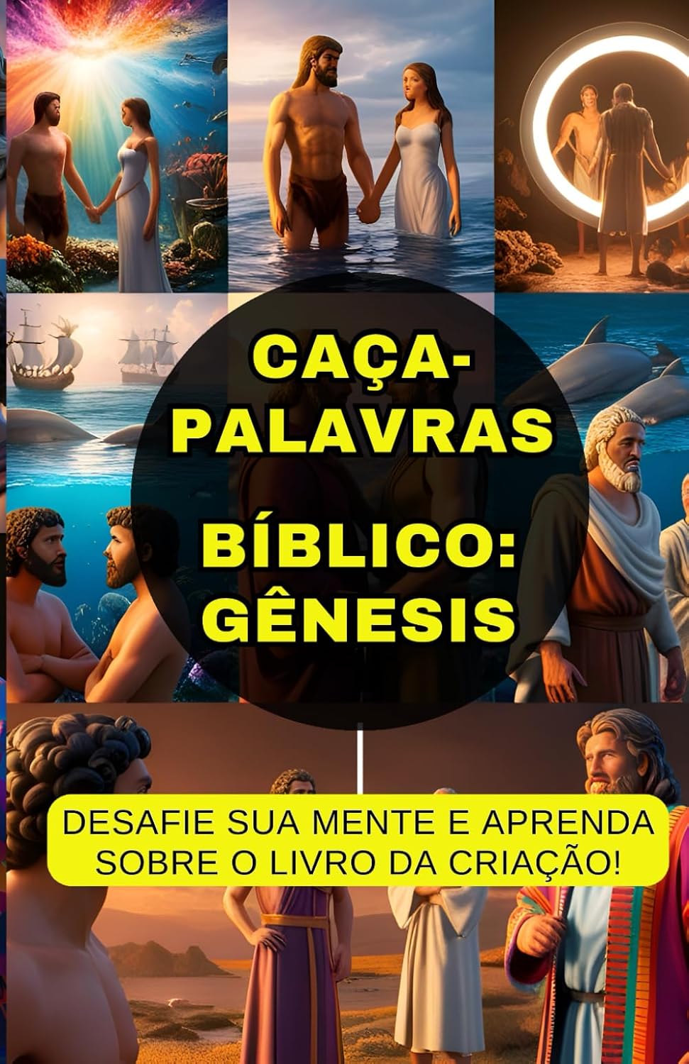 Caça-Palavras Bíblico: Gênesis: Desafie sua mente e aprenda sobre o livro da Criação (Portuguese Edition) baixar livro de graça