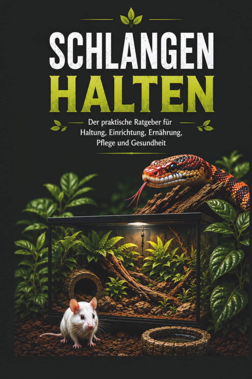 capítulo por capítulo baixar Schlangen halten im Terrarium: Der praktische Ratgeber für Haltung, Einrichtung, Ernährung, Pflege und Gesundheit (German Edition)