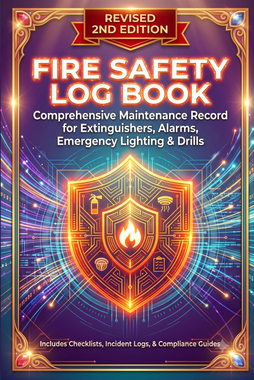 Fire Safety Log Book: Complete Inspection Record for Fire Alarm Tests, Emergency Lighting, Facility Extinguishers, and Evacuation Drills