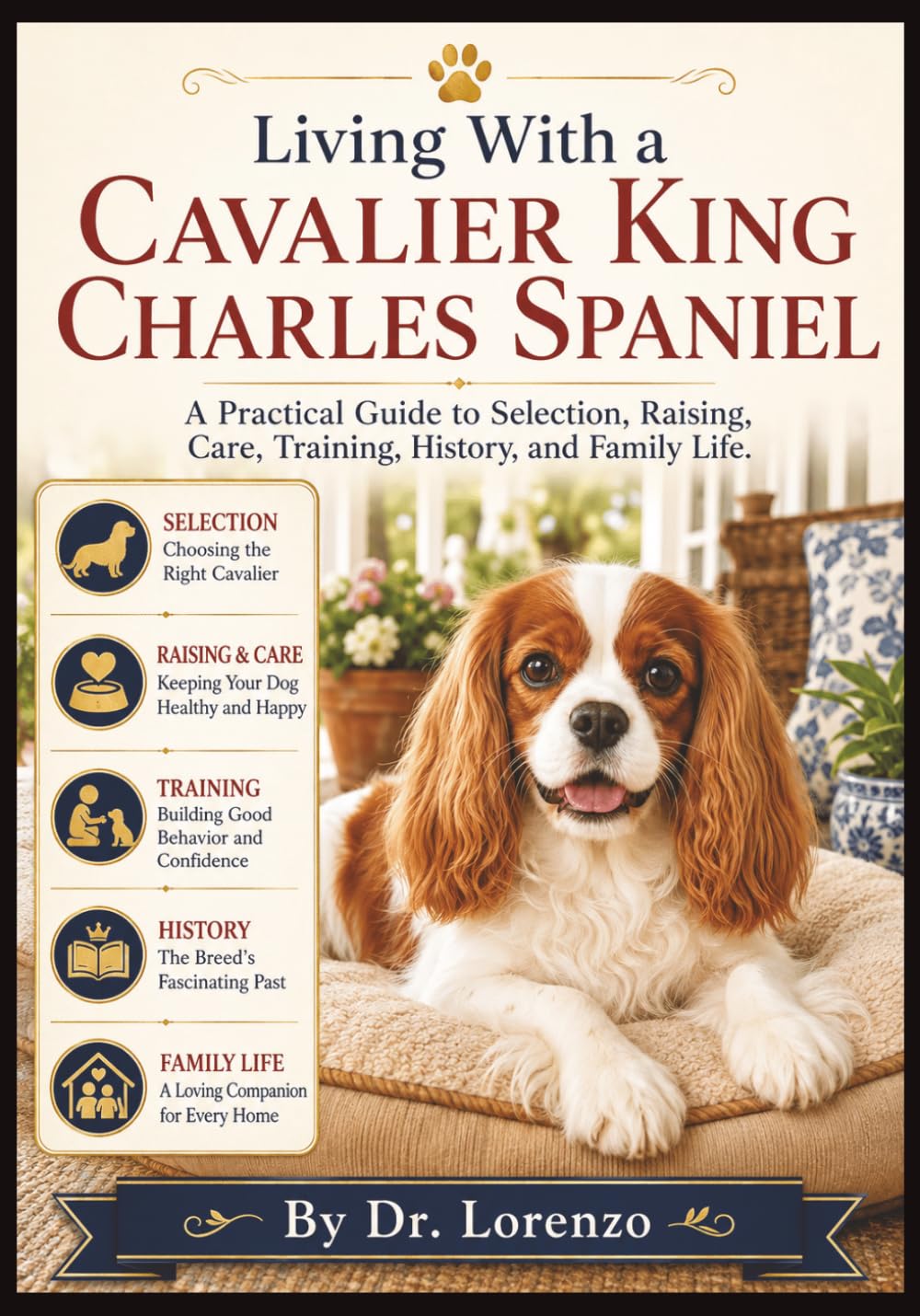 Living With a Cavalier King Charles Spaniel: A Practical Guide to Selection, Raising, Care, Training, History, and Family Life baixar livro de graça