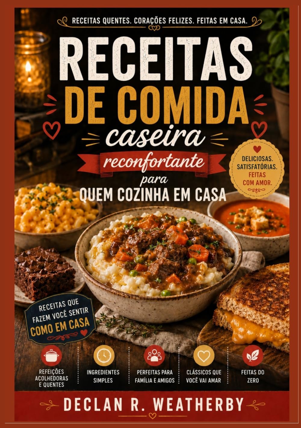 Receitas de comida caseira reconfortante para quem cozinha em casa: Procedimento simples e satisfatório, técnicas culinárias essenciais, dicas de... alívio caseiro diário. (Portuguese Edition) baixar o livro de graça