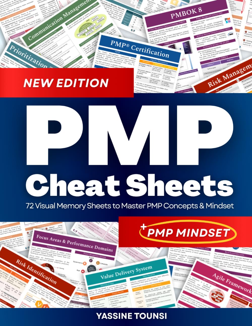 ler totalmente PMP Cheat Sheets: 72 Visual Memory Sheets to Master the PMP Exam Concepts and Mindset