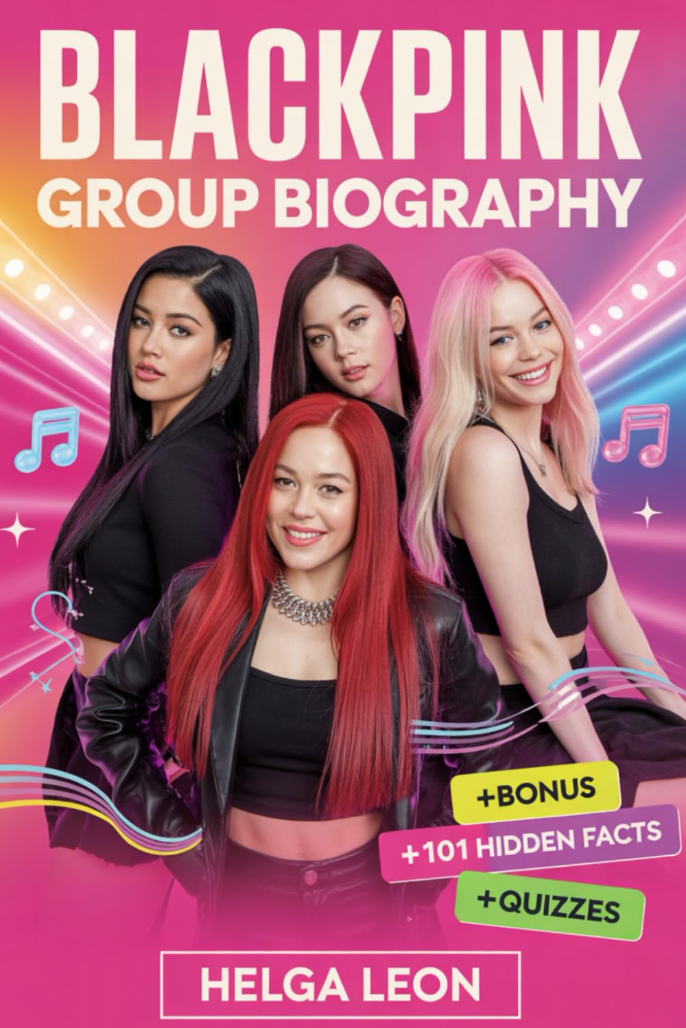 ler totalmente BlackPink Group Biography: The Full Story of Jisoo, Jennie, Rosé, and Lisa — Featuring 101 Hidden Facts, Untold Stories, and Fun Fan Trivia Quizzes