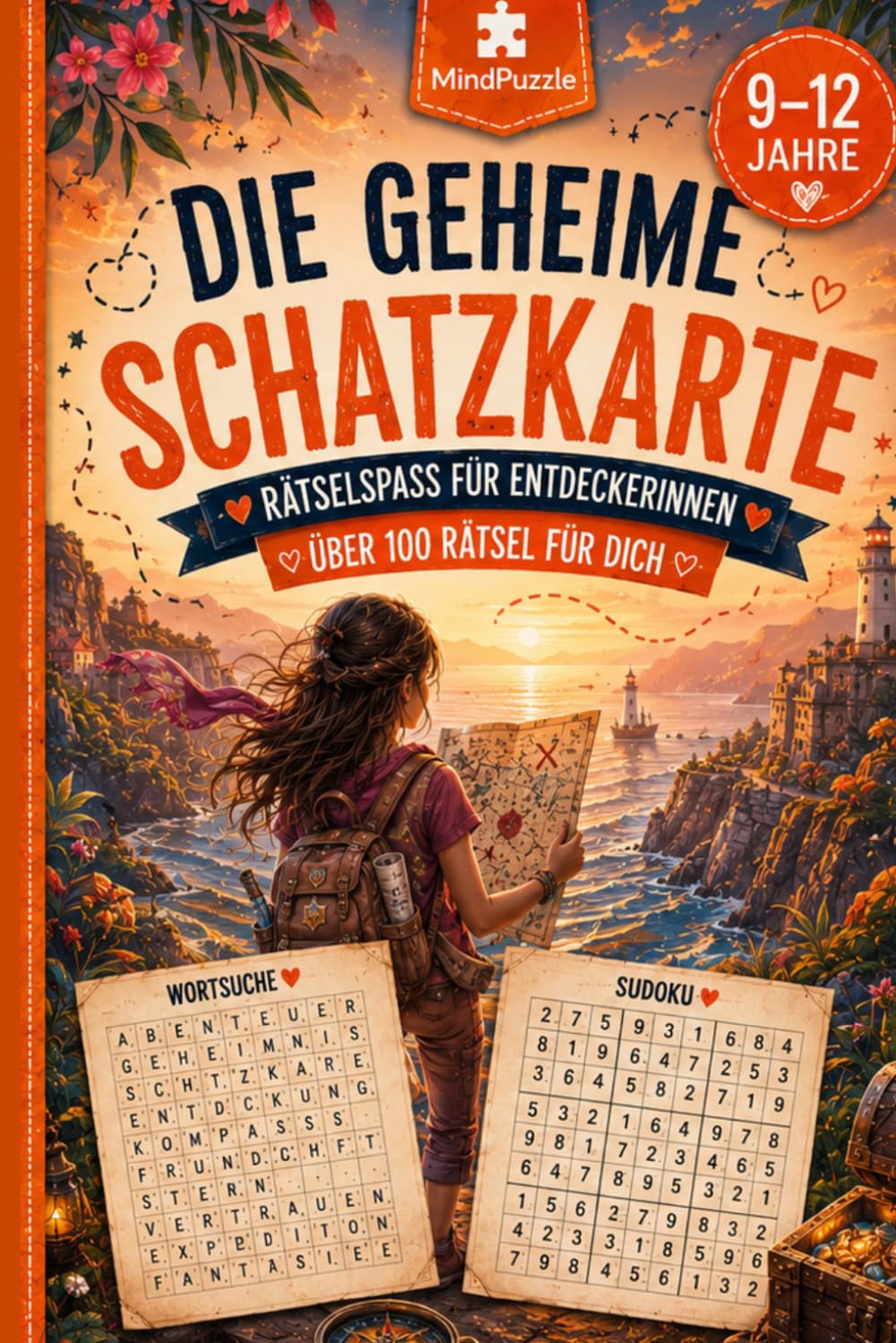 Die geheime Schatzkarte: Rätselbuch – das perfekte Geschenk für Kinder und Jugendliche von 9 bis 12 Jahren (Abenteuer im Kopf) (German Edition) baixar o livro de graça