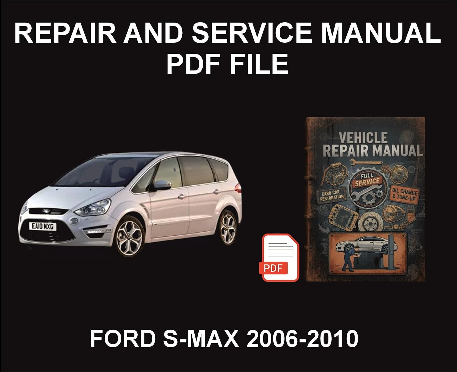 ler totalmente Ford S-Max 2006-2010 Vehicle Repair Manual, Parts, Wiring, Workshop Book (English Edition)
