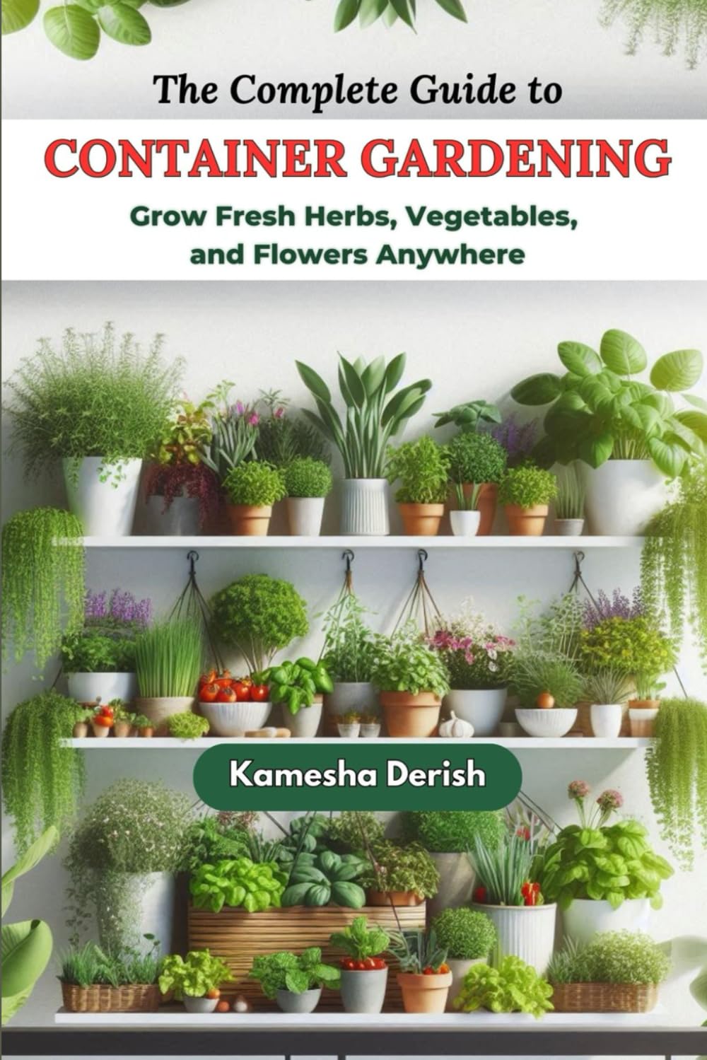 THE COMPLETE GUIDE TO CONTAINER GARDENING: Grow Fresh Herbs, Vegetables, and Flowers Anywhere baixar livro de graça