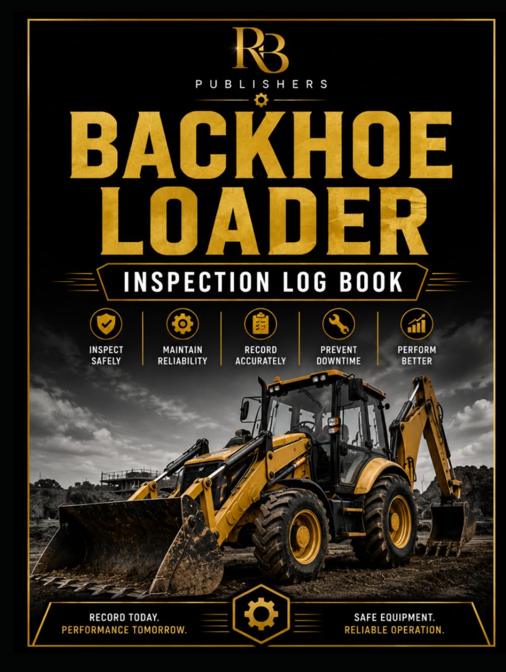 ler totalmente Backhoe Loader Inspection Log Book: Professional Pre-Use Inspection Checklist for Backhoe Loaders, Equipment Safety Checks, Defect Tracking,... Records, and Operator Documentation