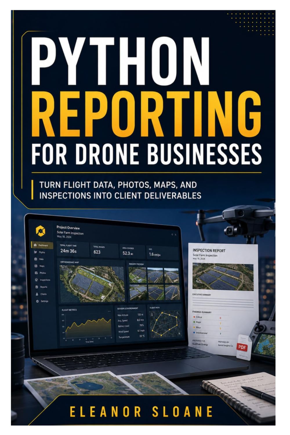 capítulo por capítulo baixar Python Reporting for Drone Businesses: Turn Flight Data, Photos, Maps, and Inspections into Client Deliverables