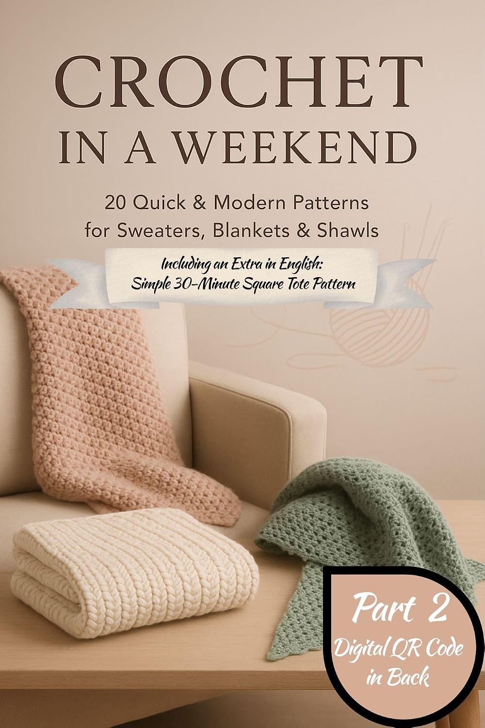 capítulo por capítulo baixar Crochet in a Weekend: 20 Quick & Modern Patterns for Sweaters, Blankets & Shawls (Premium Color Edition Book 5) (English Edition)