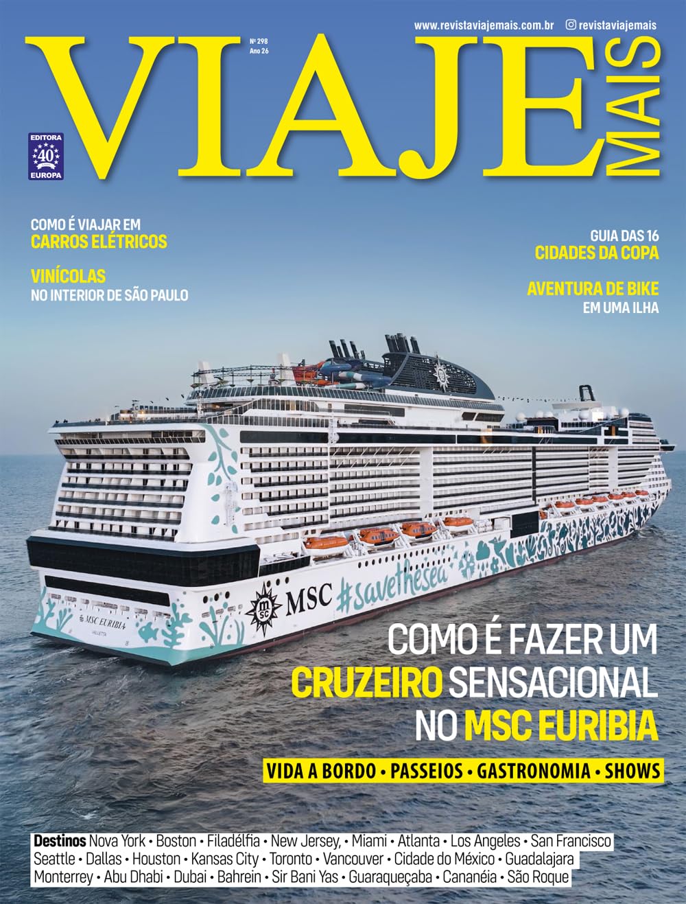 Revista Viaje Mais 298