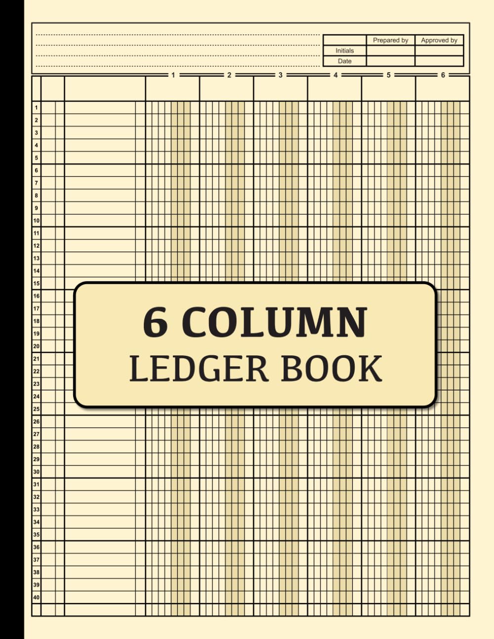 6 column ledger book: Bookkeeping and Expense Tracking for Small Business and Personal Budget, size 8,5X11 inches, 120 pages baixar o livro de graça