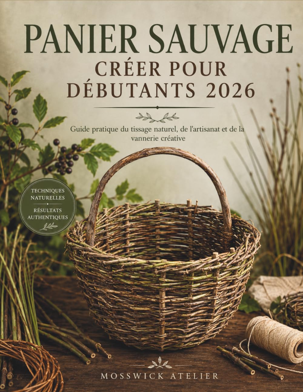 ler totalmente Panier Sauvage Créer Pour Débutants 2026: Guide pratique du tissage naturel, de l'artisanat et de la vannerie créative
