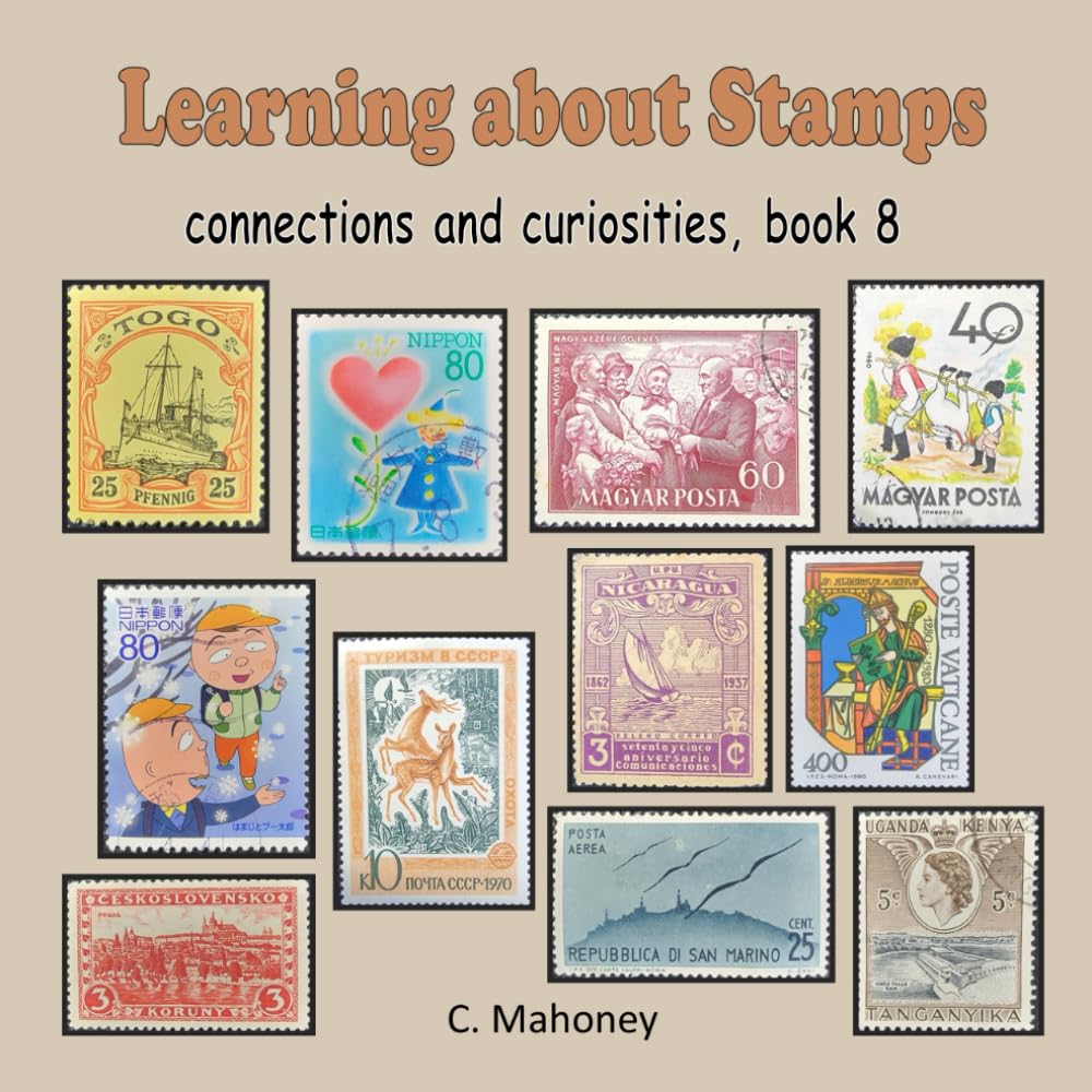 ler totalmente Learning about Stamps - connections and curiosities (Introduction to Stamp Collecting)