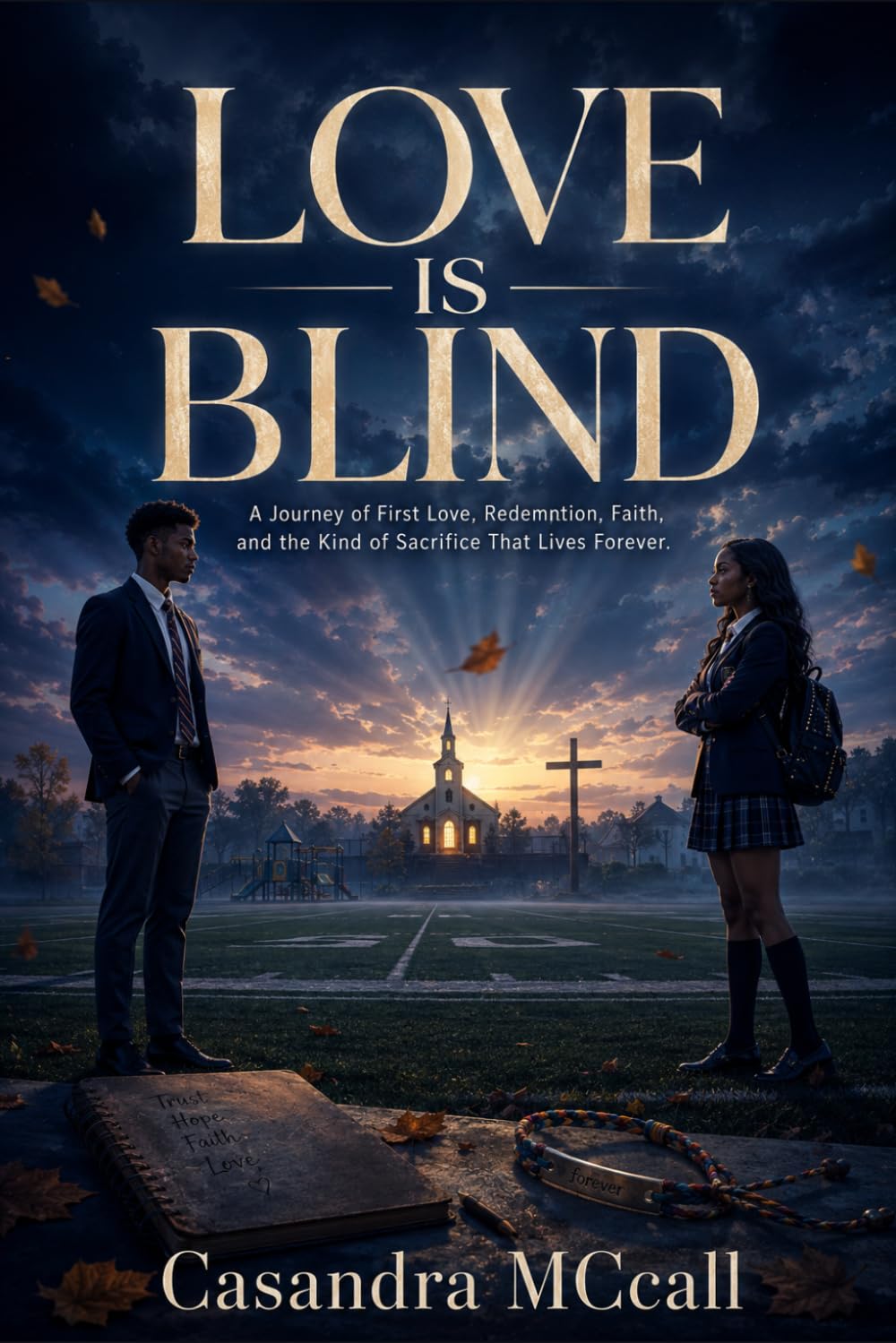 ler totalmente Love Is Blind: A Journey of First Love, Redemption, Faith, and the Kind of Sacrifice That Lives Forever.