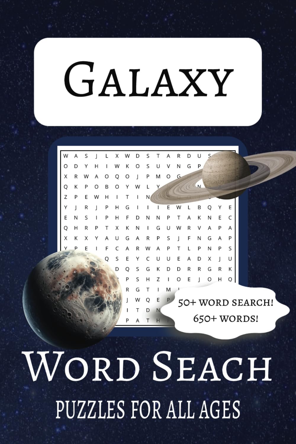 ler totalmente Galaxy Word Search Puzzle Book: Word Searches with Easy to Read print about Galaxy's, Space, Astrology and more | 6x9 inches, 110 pages | 50+ puzzles... Gift for vacations, Holiday and free times