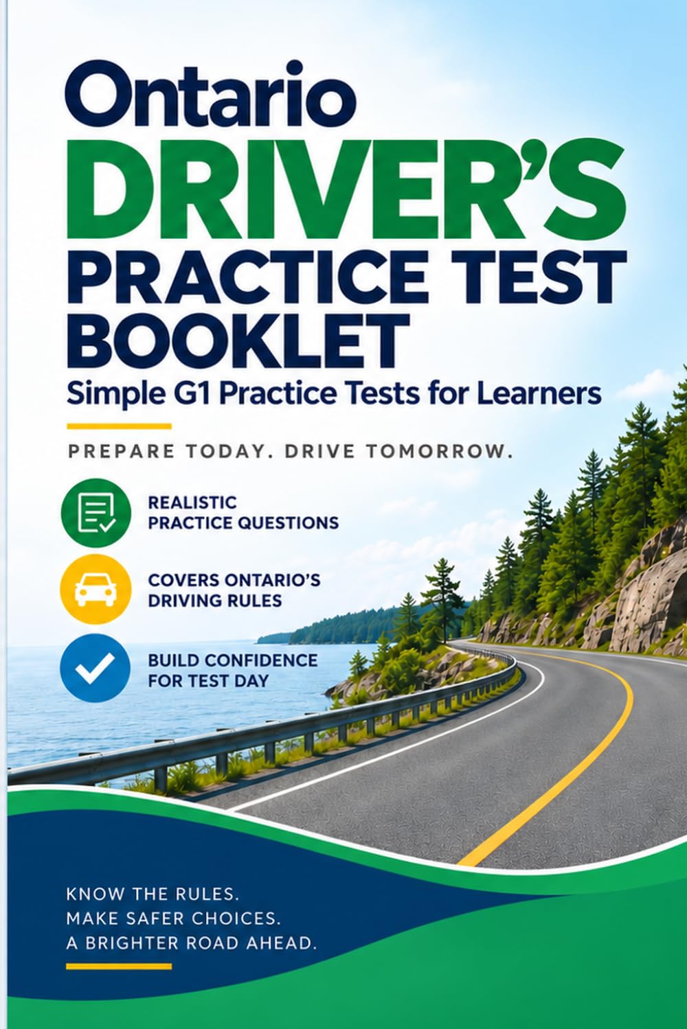 ler totalmente Ontario G1 Practice Tests 2026: 6 Full-Length Practice Tests with 240 Questions for the Ontario G1 Knowledge Test