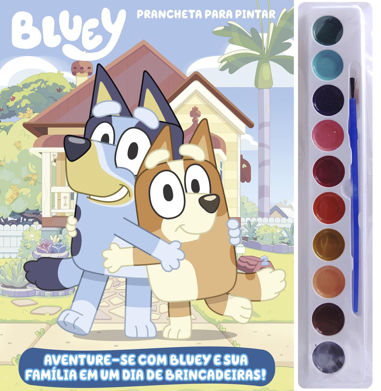 Bluey Prancheta para Pintar com Aquarela baixar livro de graça