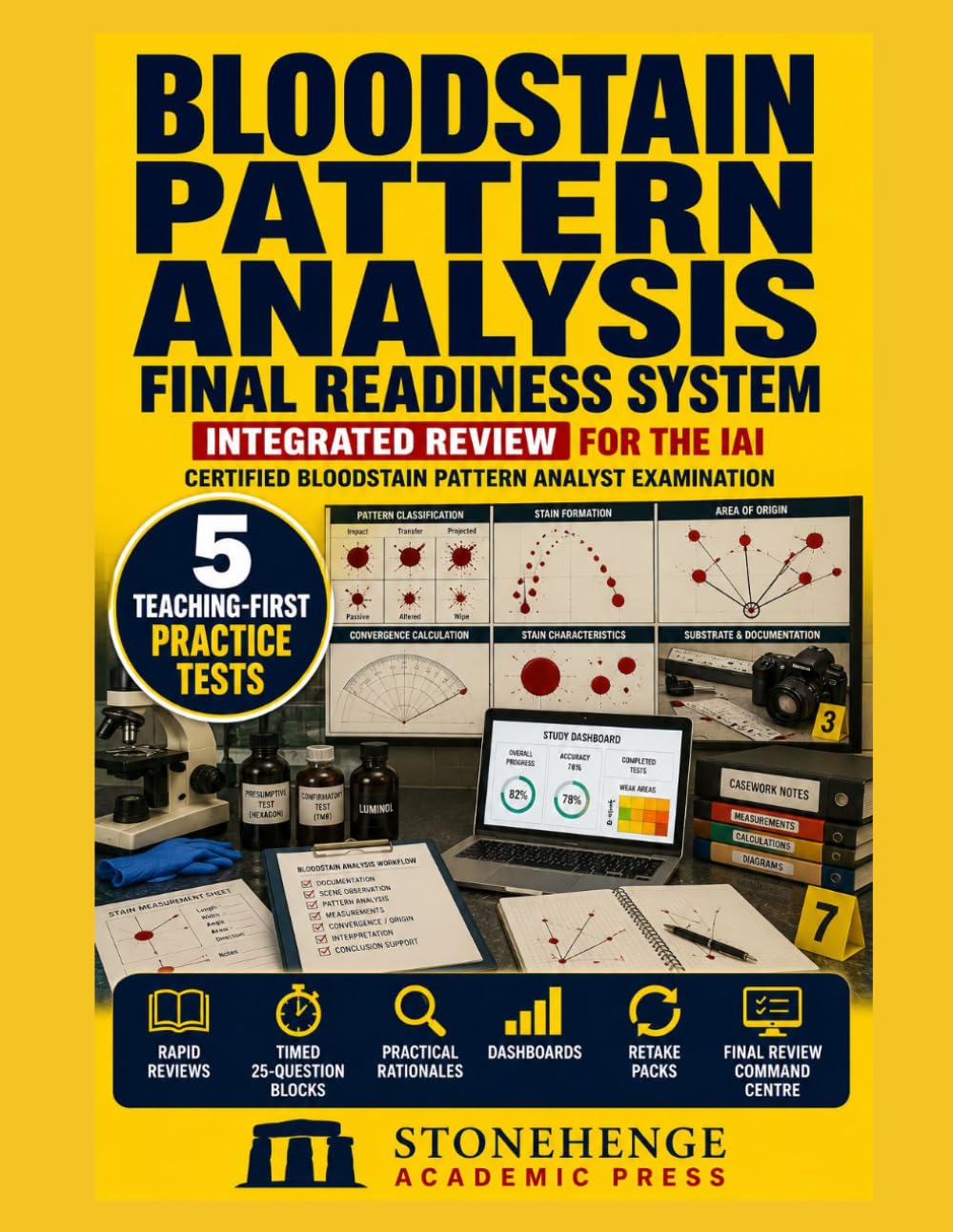ler totalmente Bloodstain Pattern Analysis Final Readiness System: Integrated Review for the IAI Certified Bloodstain Pattern Analyst Examination