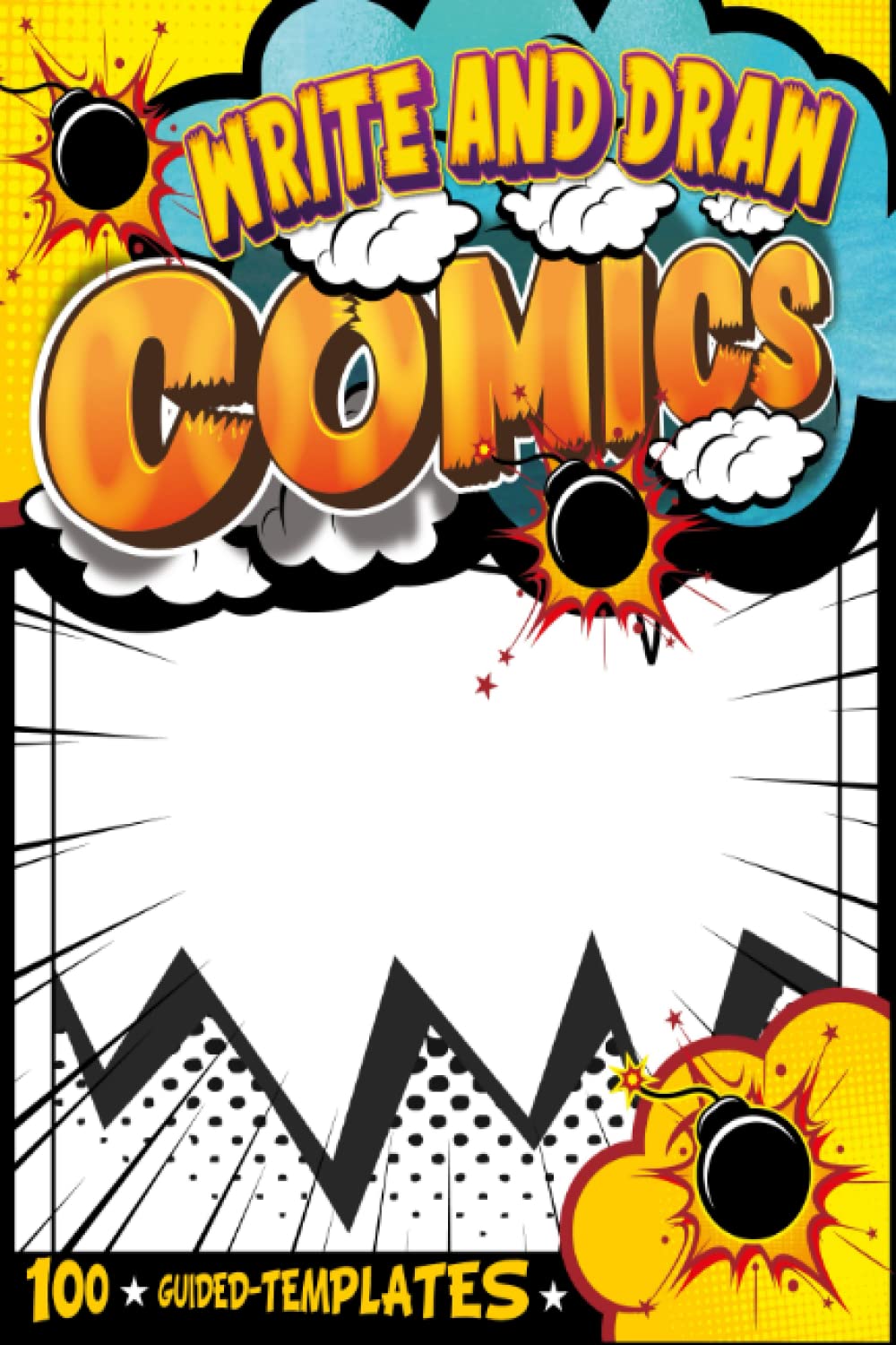 Make Your Own Graphic Novel: Teaching Kindergarten Kids How To Create Comics With Templates To Fill In | Cartoon Small Notebooks For Kids Christmas baixar livro de graça