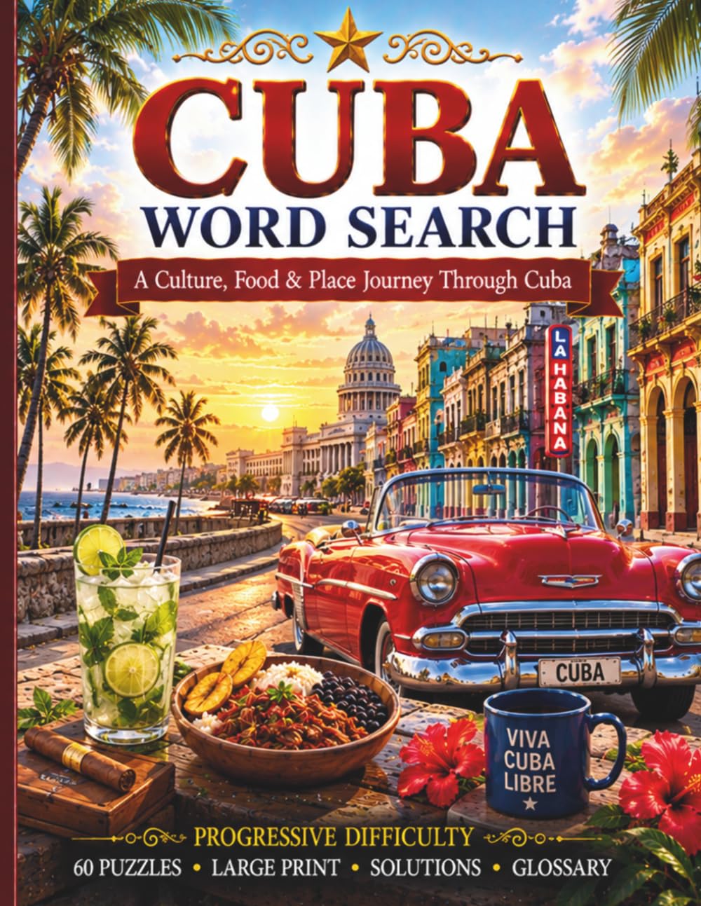 ler totalmente Cuba Word Search: A Culture, Food & Place Journey Through Cuba (World Travel Word Search)