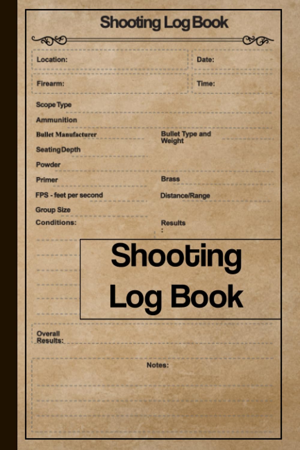 ler totalmente Shooting Log Book: Range Shooting Book, Sport Shooting Record Logbook, Target Diagrams (Journal Blank Shooters Log Book)