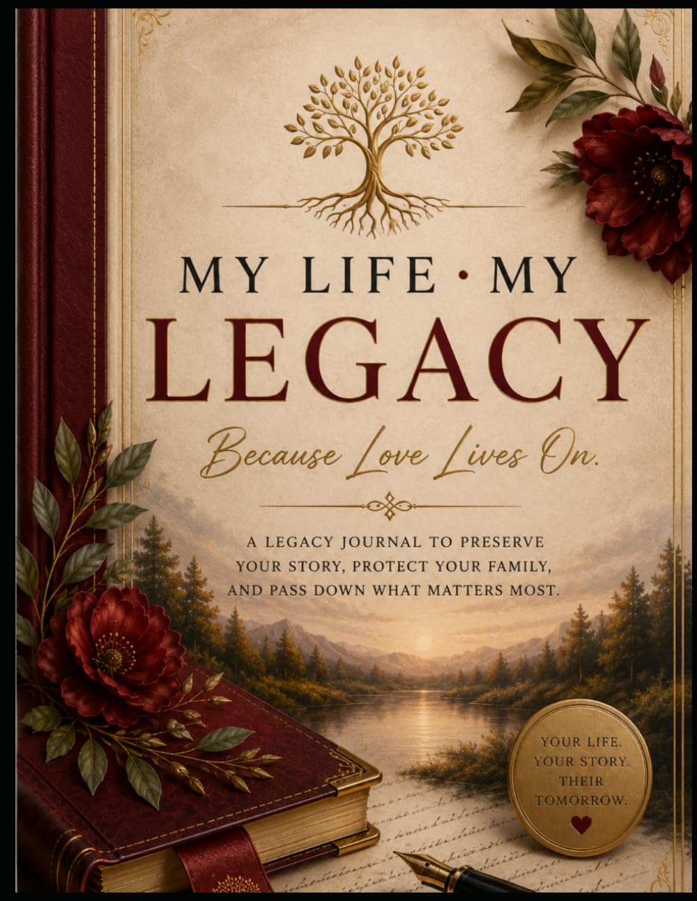 ler totalmente MY LIFE MY LEGACY: Because Loves Lives On