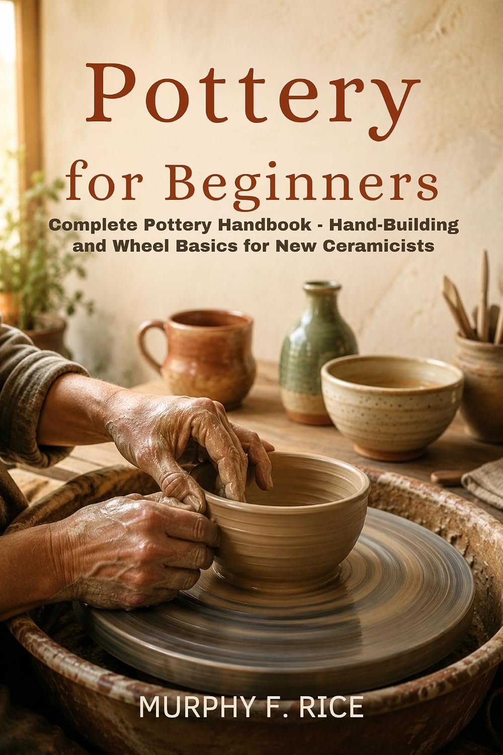 ler totalmente Pottery For Beginners: Complete Pottery Handbook - Hand-Building and Wheel Basics for New Ceramicists (English Edition)