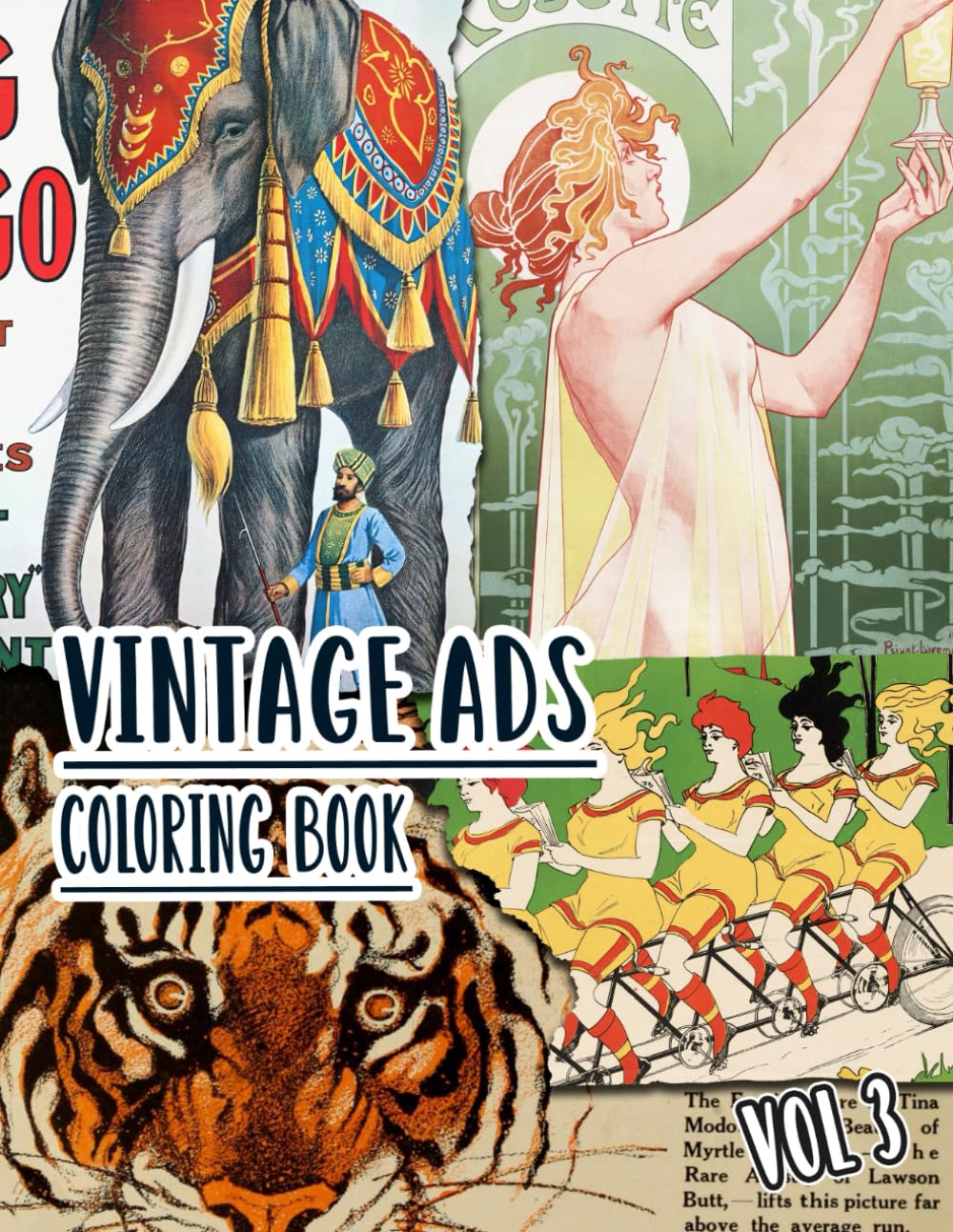 Vintage Ads Coloring Book: Vol 3 of Old Advertisements Book Promotions Nostalgic Magazine Covers Retro Commercials Classic Product Marketing. High... For Mindful Fun, Relaxation And Stress Relief baixar o livro de graça