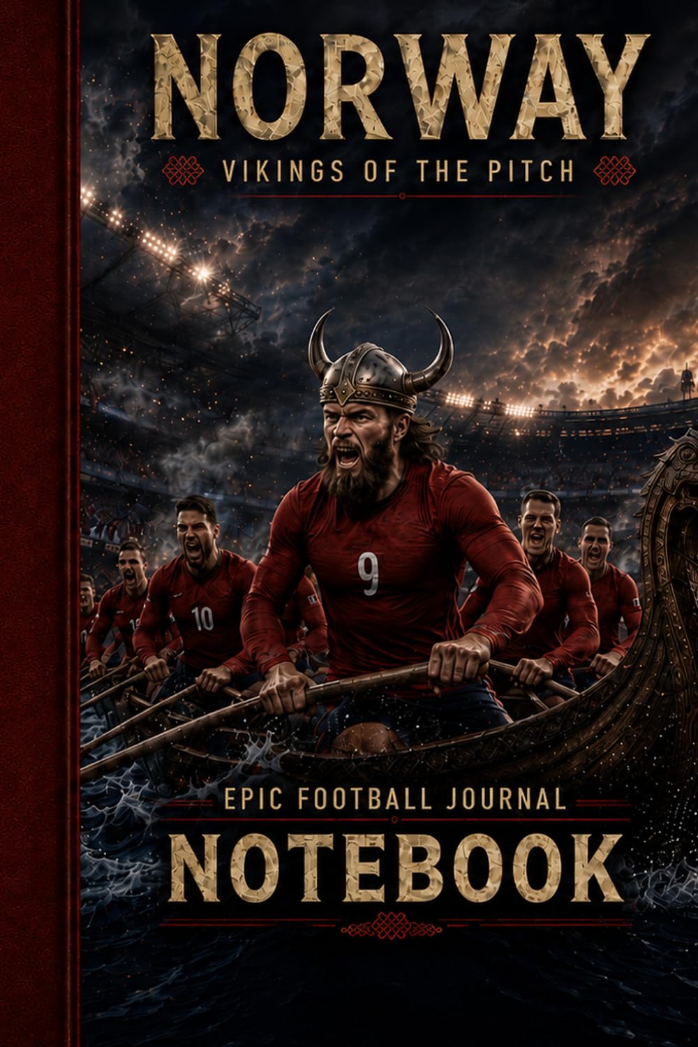 capítulo por capítulo baixar Norway: Vikings of the Pitch: Epic Football Journal Notebook, 120 Pages
