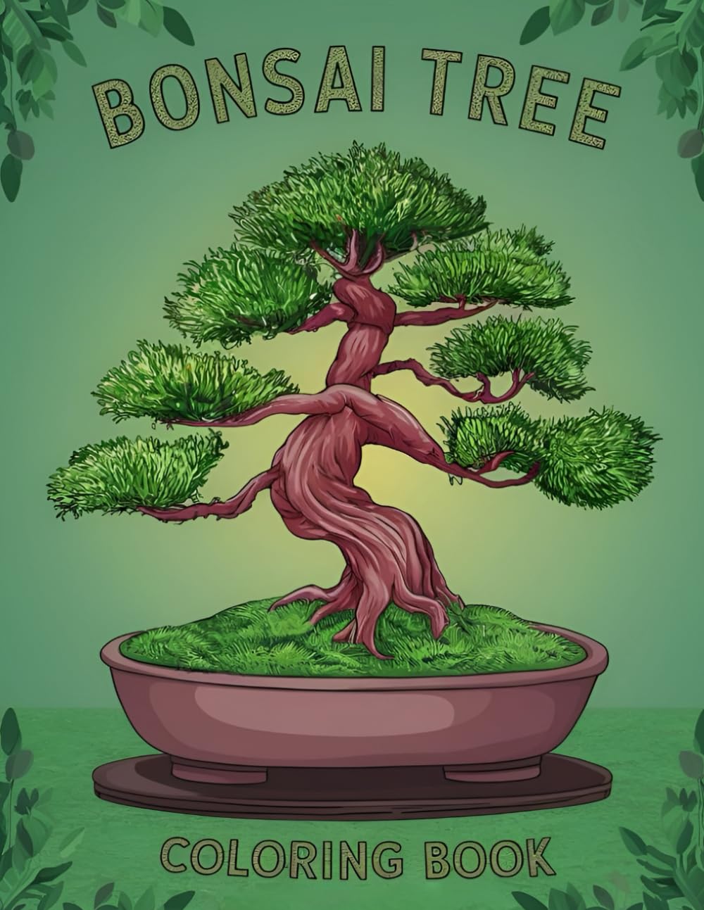 ler totalmente Bonsai Tree Coloring Book: Japanese Garden Art Zen Nature Meditation 50 Beautiful Illustrations Bonsai Coloring Relaxation Stress Relief Large A4 8.5" x 11" inches