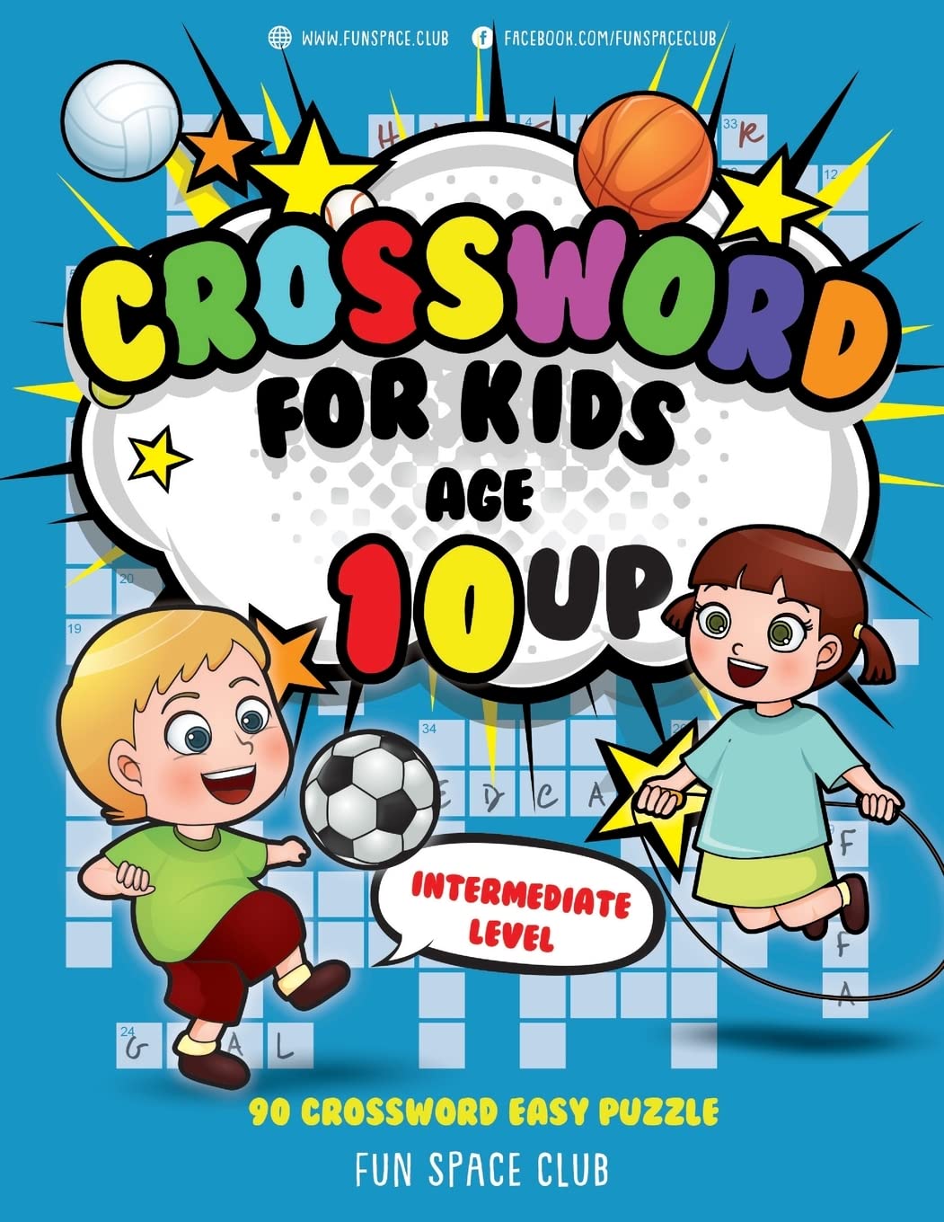 Crossword for Kids Age 10 up: 90 Crossword Easy Puzzle Books for Kids Intermediate Level: 3 baixar o livro de graça