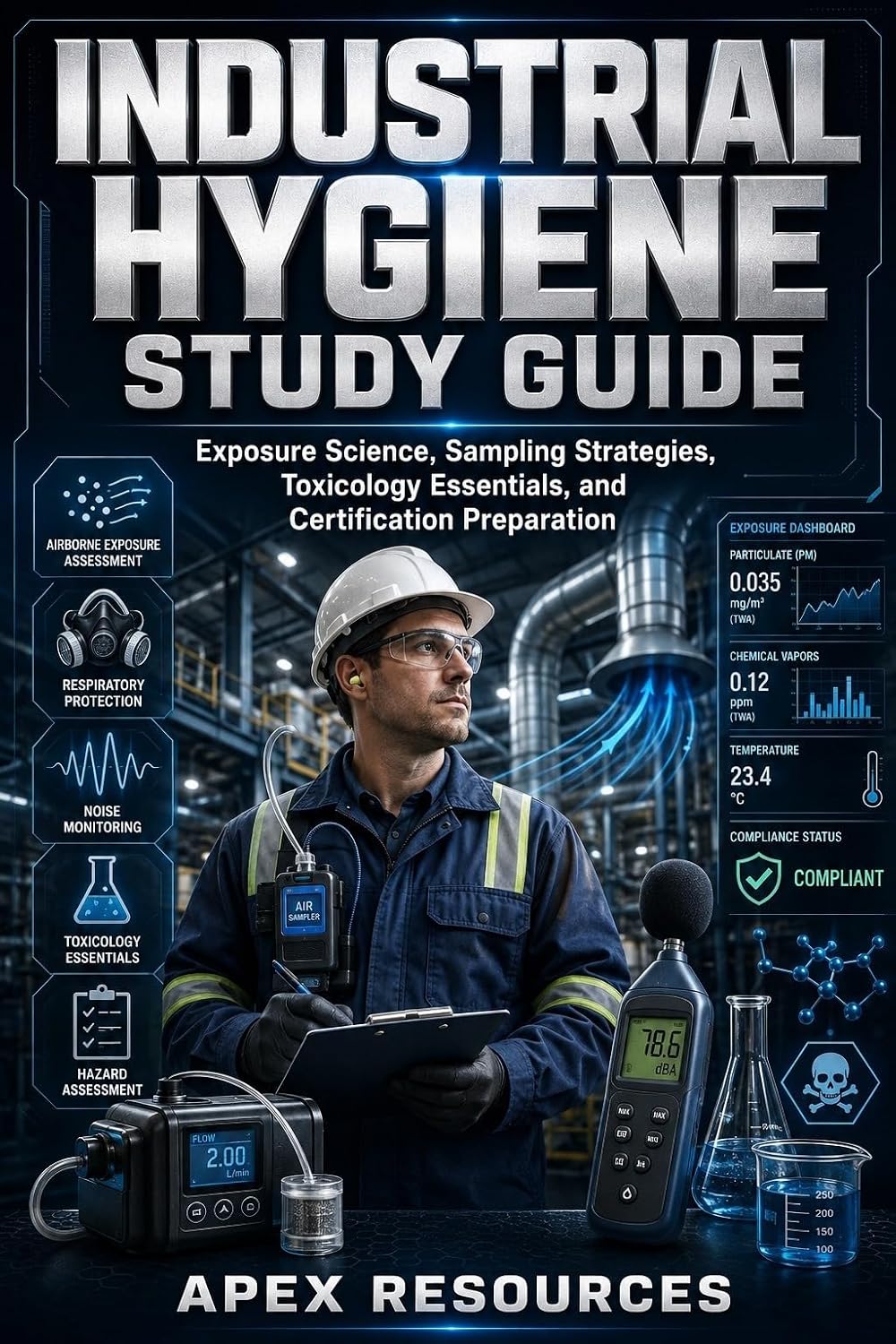 ler totalmente INDUSTRIAL HYGIENE STUDY GUIDE: Exposure Science, Sampling Strategies, Toxicology Essentials, and Certification Preparation (English Edition)