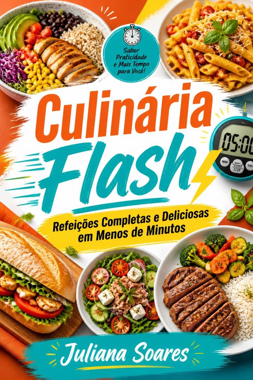 Culinária Flash: Refeições Completas e Deliciosas em Menos de Minutos