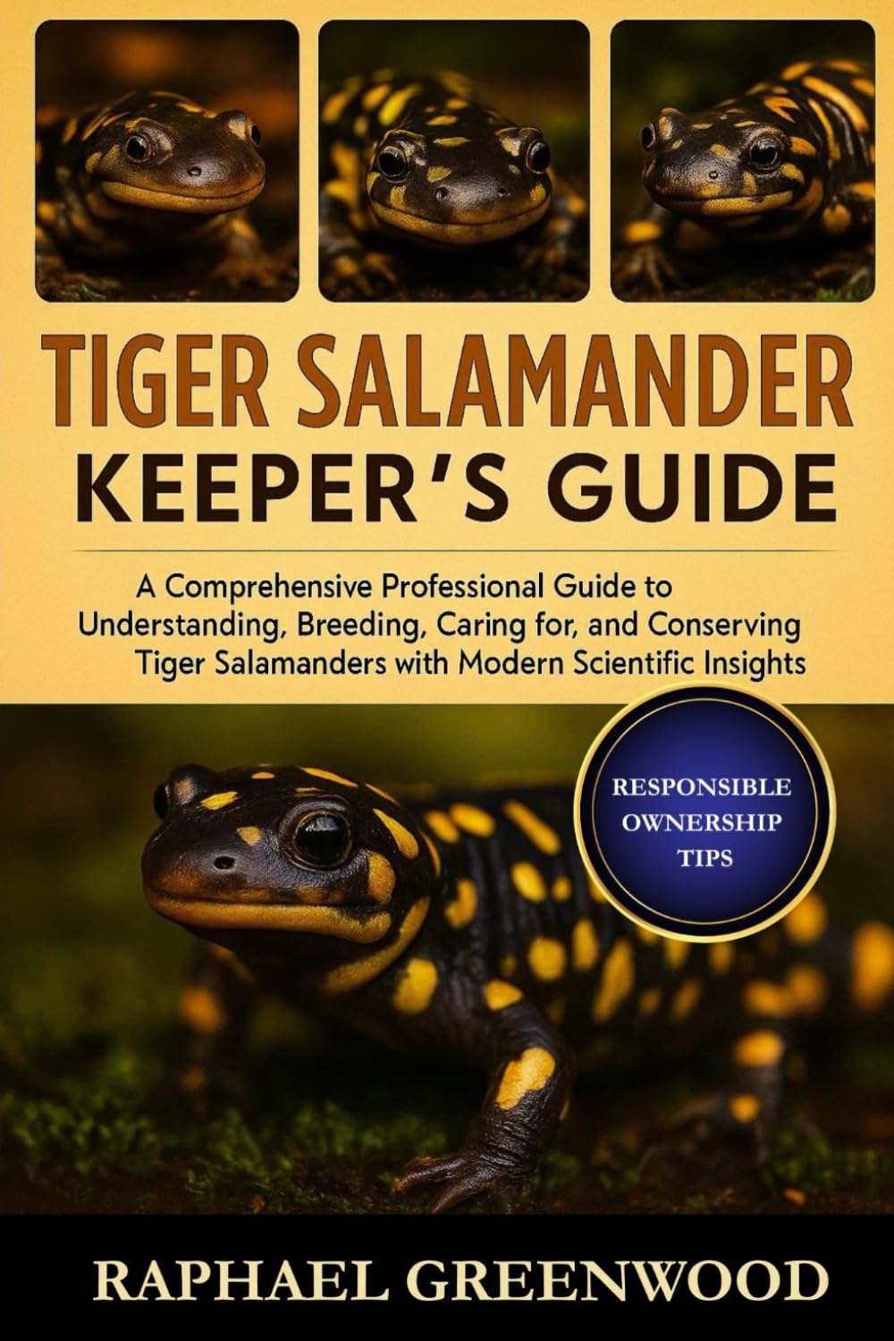 ler totalmente TIGER SALAMANDER KEEPER'S GUIDE: A Comprehensive Professional Guide to Understanding, Breeding, Caring for, and Conserving Tiger Salamanders with Modern Scientific Insights