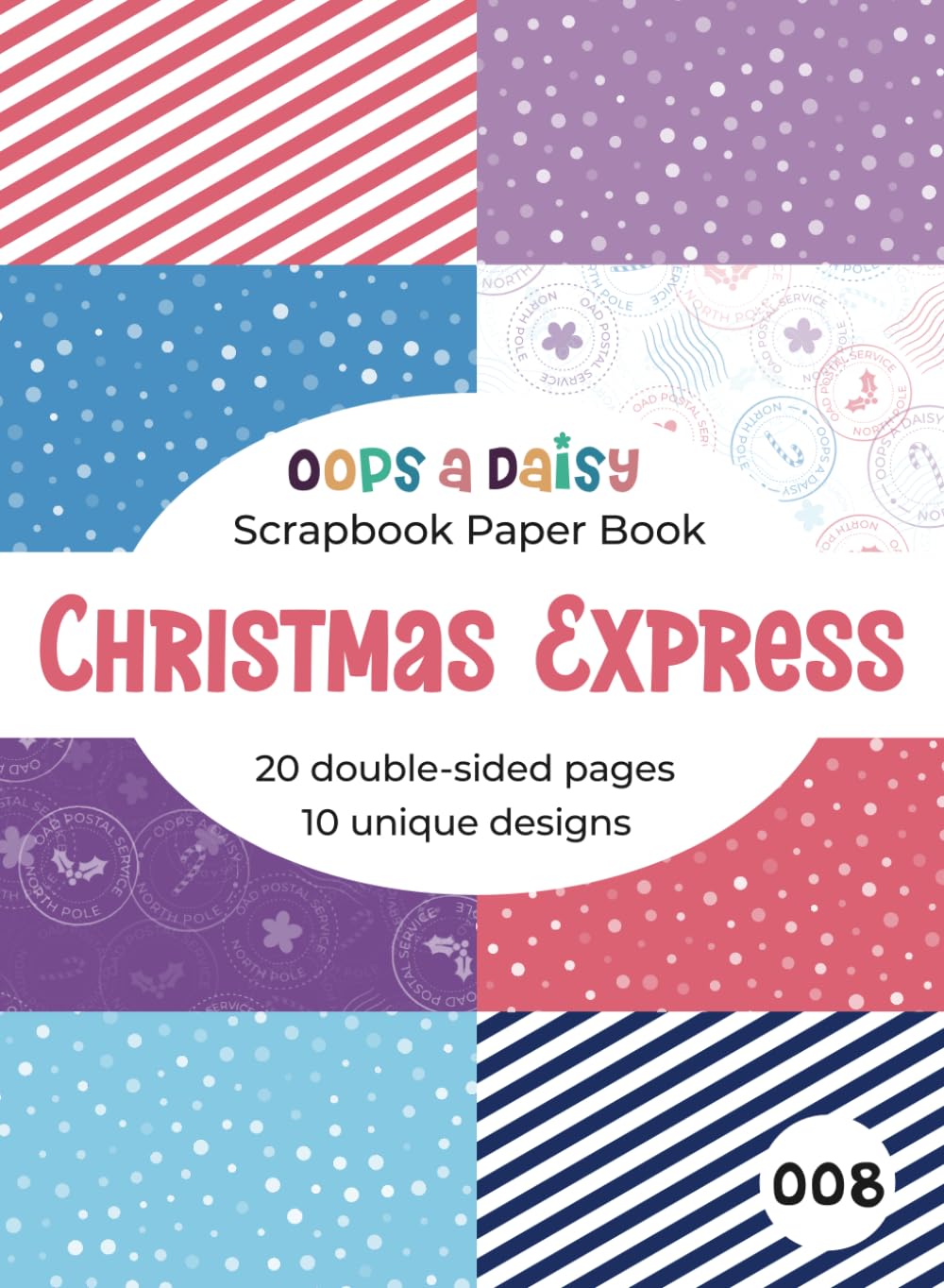 ler totalmente Christmas Express - Patterned Scrapbook Paper: 20 double sided A5 sheets - patterned paper book for journaling, crafting, decoupage and papercrafts