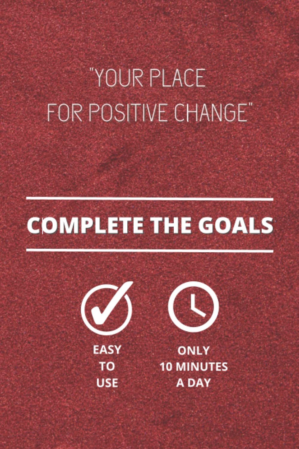 ler totalmente COMPLETE THE GOALS | Planner | Write your goals everyday | Business | Home: Universal planner, start anytime. Organize your work.