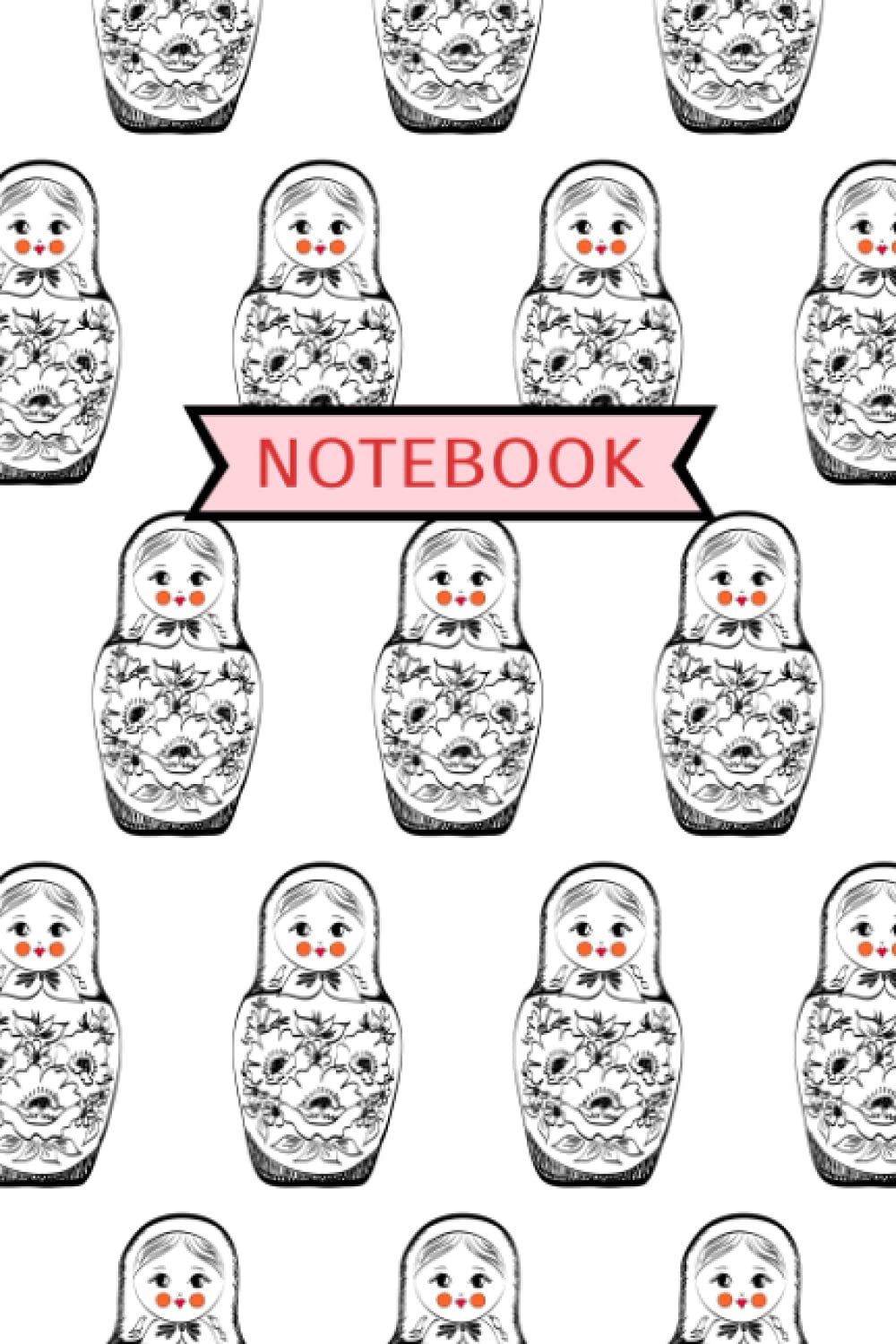 capítulo por capítulo baixar NOTEBOOK: Adorable Nesting Doll/Matryoshka Doll, College Ruled, Lined Notebook