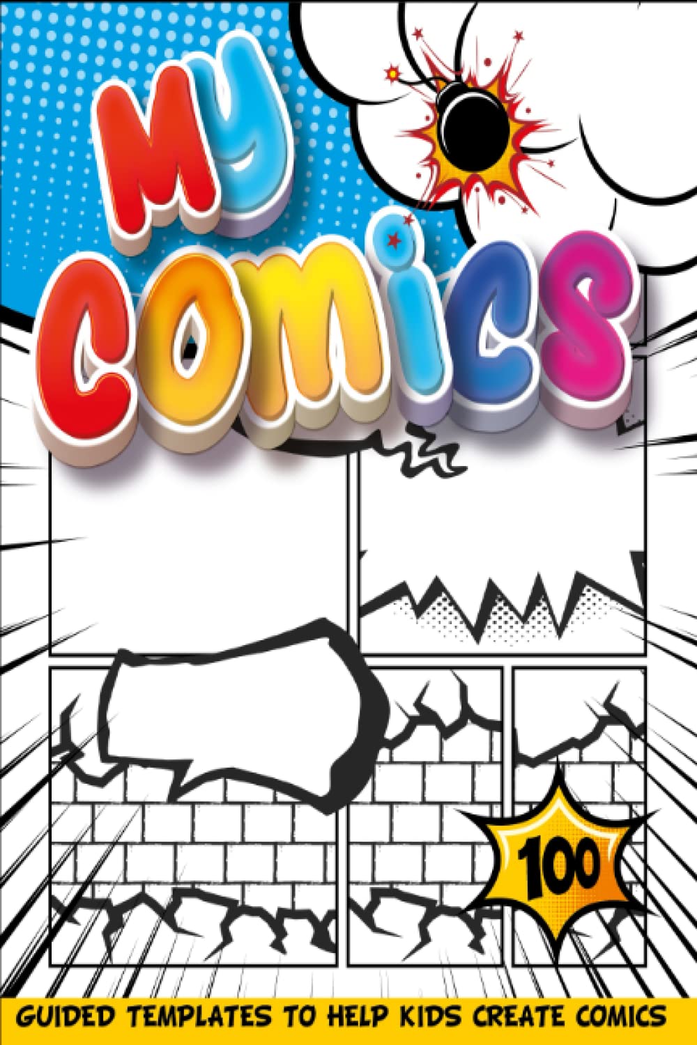 Drawing Anime Book With Comics Layouts: Comic Strip Template | Fill In Comic Books For Kids 6-8 | Comics Small Drawing Notebooks For Artists baixar livro de graça