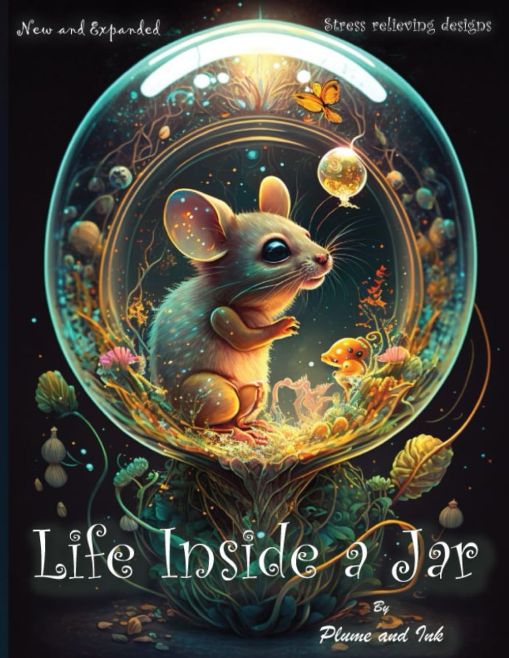 ler totalmente Life Inside a Jar Coloring Book: Coloring Book for Adults With Mesmerizing Life in a Jar Illustrations | +50 high quality and high detail... for Stress Relief (Enchanted Life in a Jar)