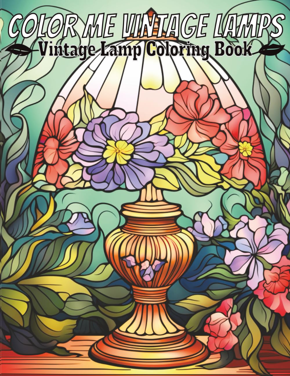 capítulo por capítulo baixar Color Me Vintage Lamps: A coloring book where you can make something beautiful and creative.