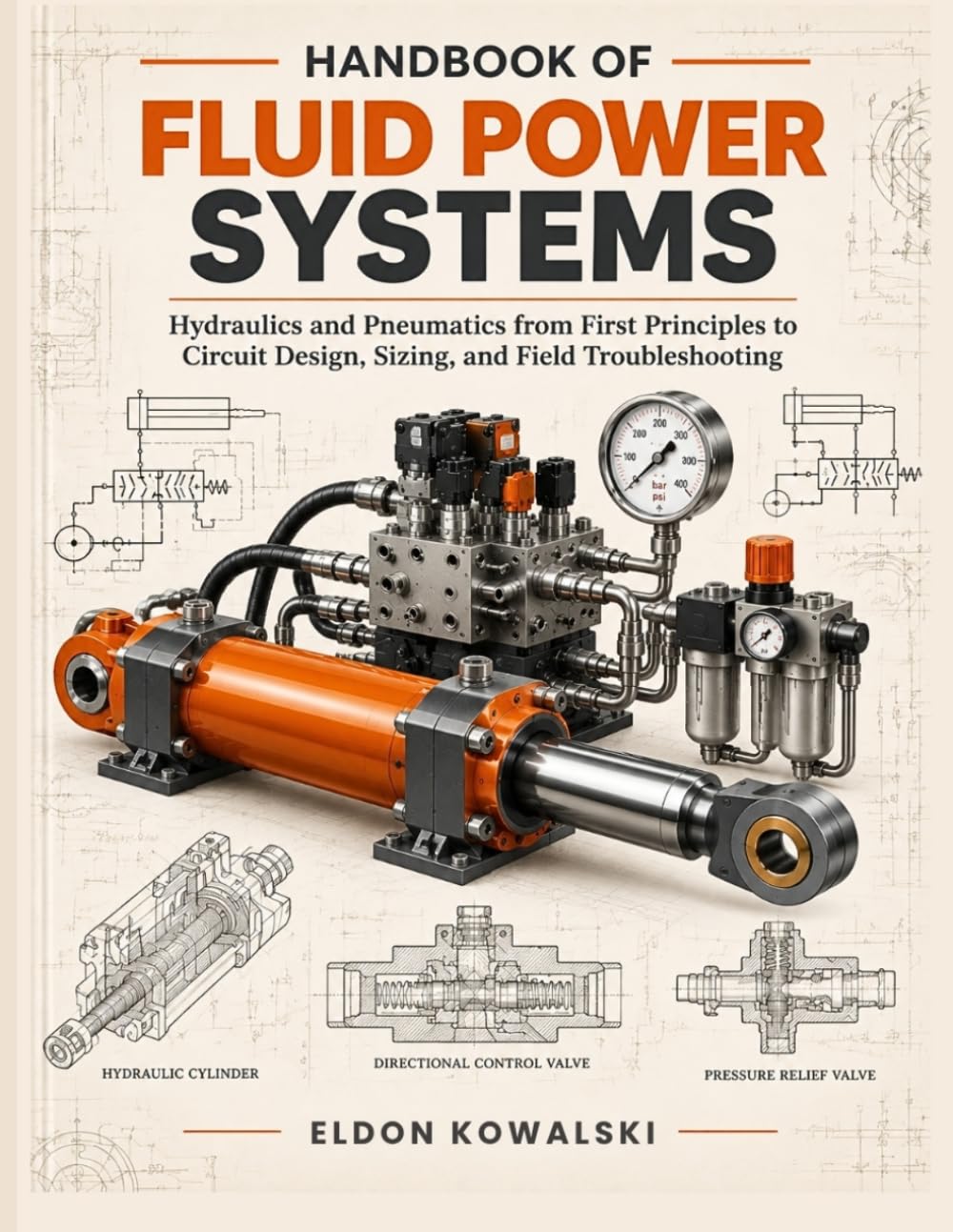 Handbook of Fluid Power Systems: Hydraulics and Pneumatics from First Principles to Circuit Design, Sizing, and Field Troubleshooting. baixar o livro de graça
