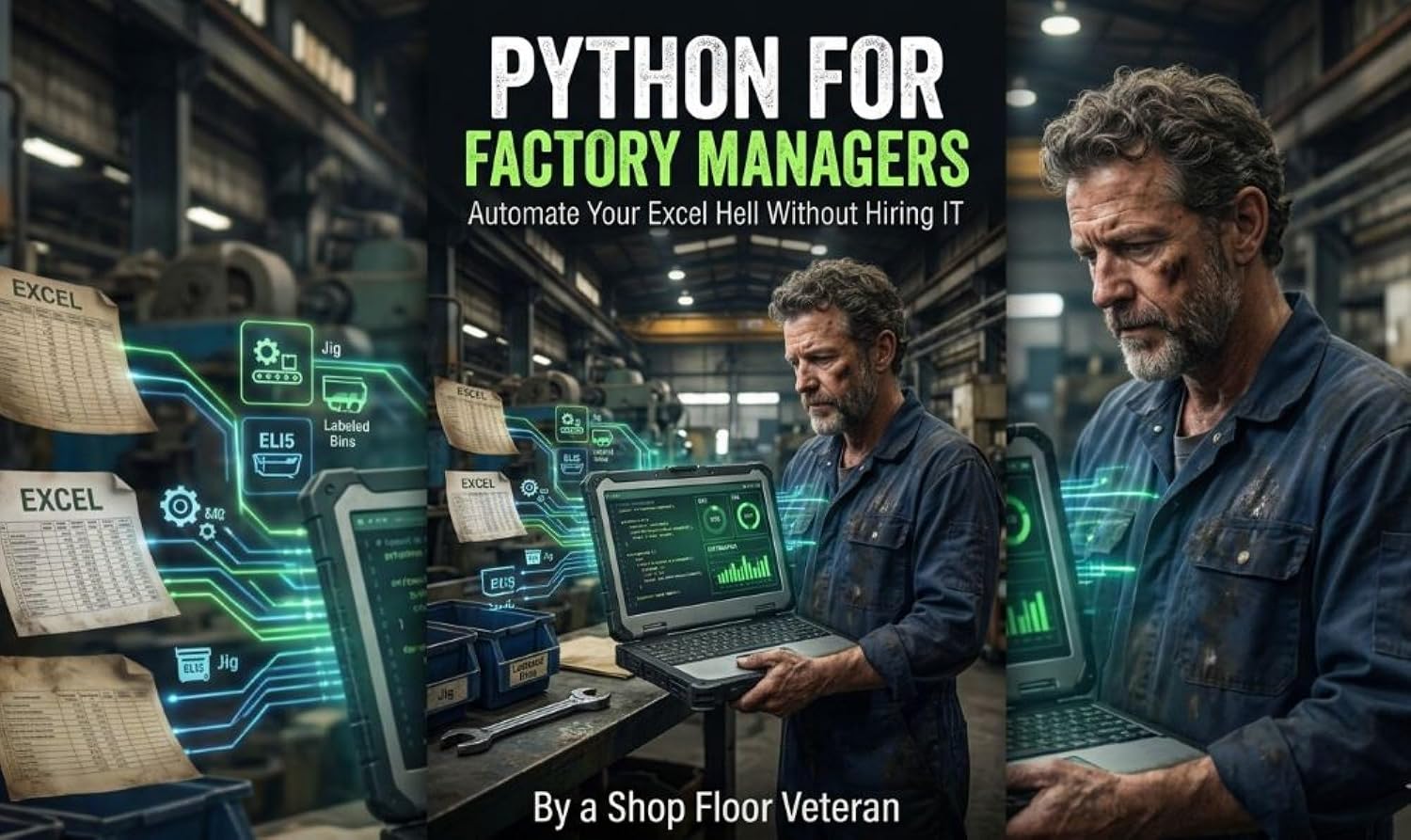Python for Factory Managers: Automate Your Excel Hell Without Hiring IT (English Edition) baixar livro de graça