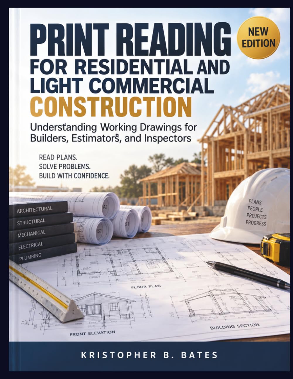 ler totalmente Print Reading for Residential and Light Commercial Construction: Understanding Working Drawings for Builders, Estimators, and Inspectors