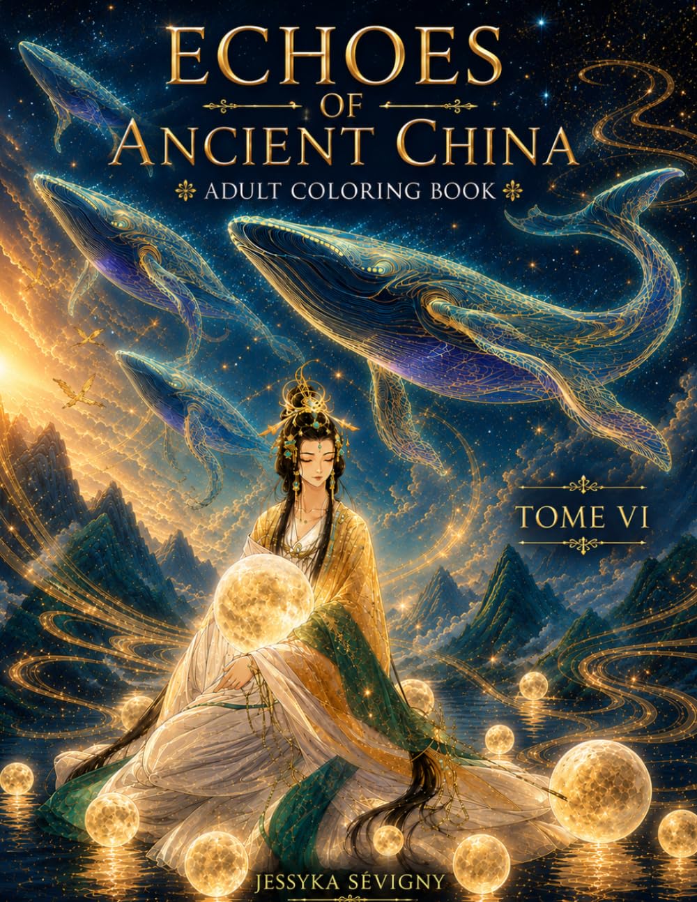 capítulo por capítulo baixar Echoes of Ancient China- Tome VI: Adult coloring book