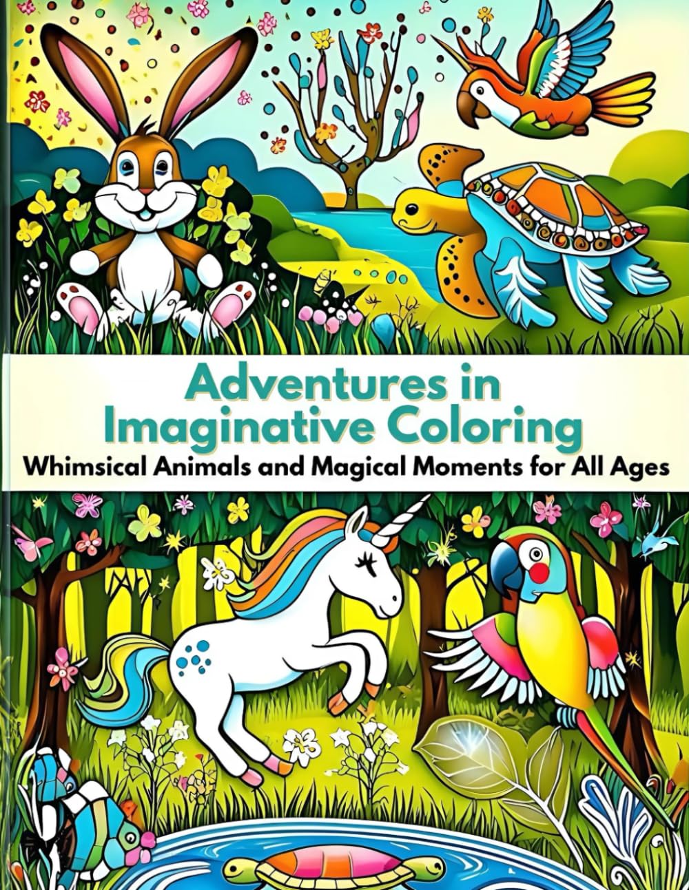 capítulo por capítulo baixar Adventures In Imaginative Coloring: Whimsical Animals And Magical Moments For All Ages Adorable And Easy Designs For Relaxation