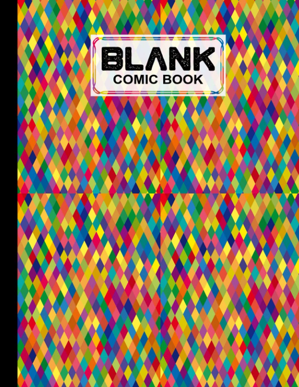 Blank Comic Book: Squares Cover, Draw Your Own Comics - 120 Pages of Fun and Unique Templates - A Large 8.5" x 11" Notebook by Gilbert Straub baixar o livro de graça