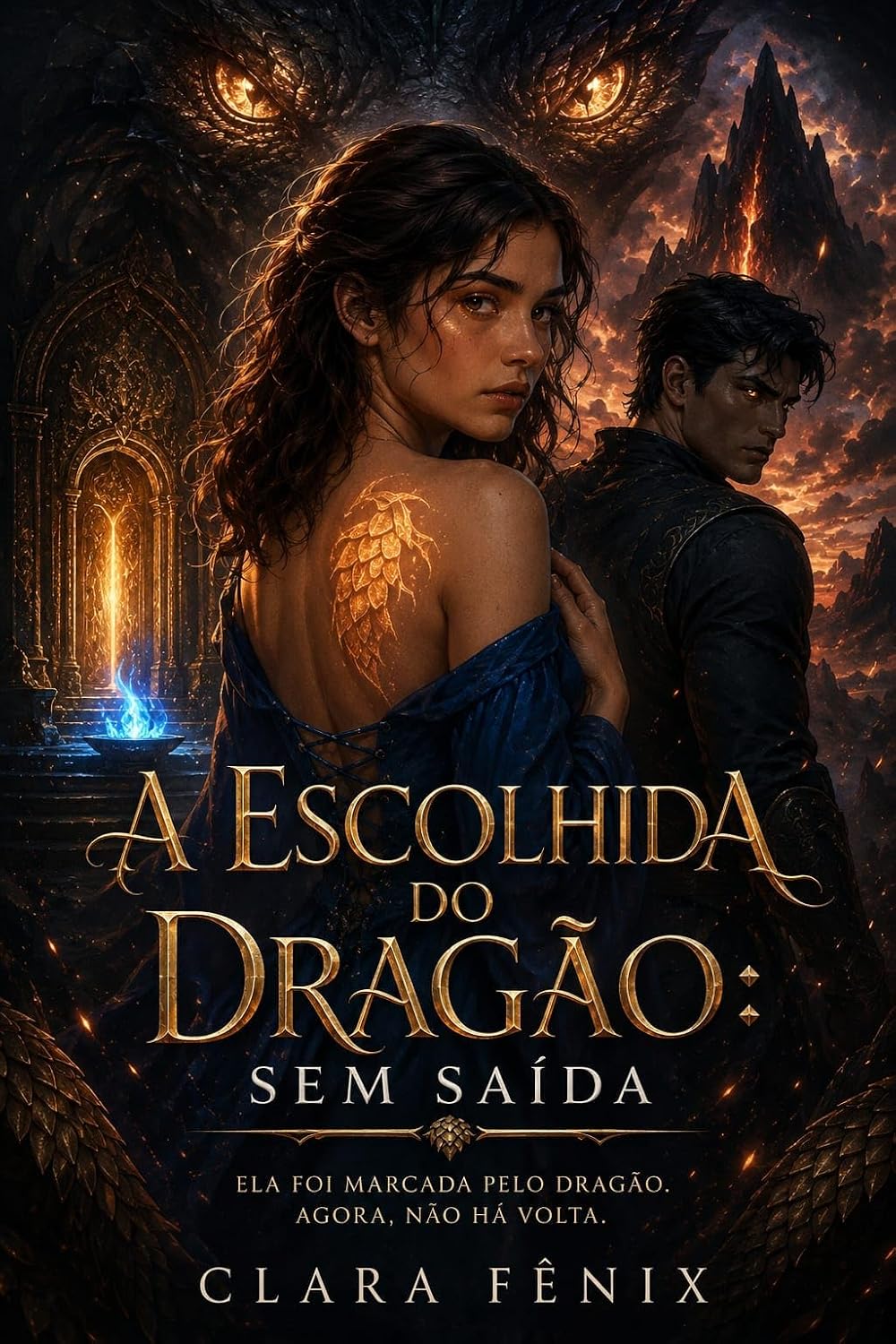 ler totalmente A ESCOLHIDA DO DRAGÃO: SEM SAÍDA: Ela foi marcada pelo dragão. Agora, não há volta.