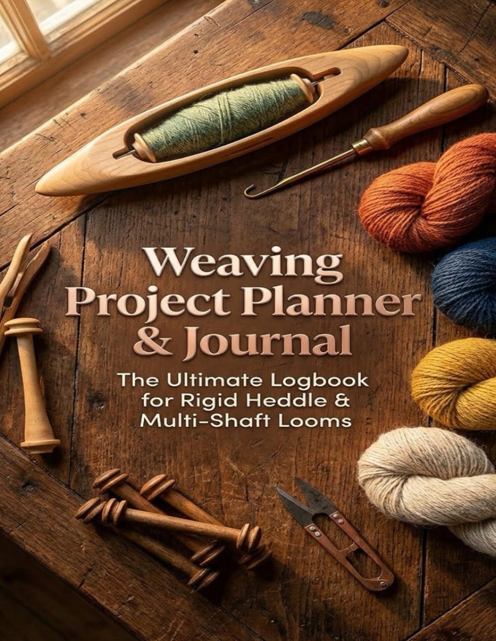 Weaving Project Planner & Journal: The Ultimate Logbook for Rigid Heddle & Multi-Shaft Looms | Track Projects & Inventory with 100 Expert Tips,... Warp Reference Charts, and Design Graph Paper baixar o livro de graça
