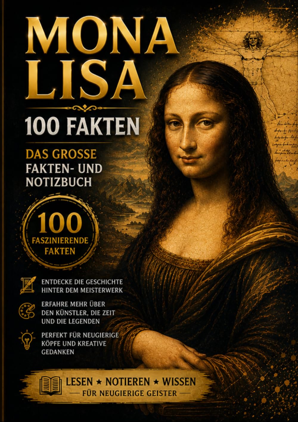 ler totalmente Mona Lisa – 100 Fakten & Notizbuch: 100 spannende Fakten über Leonardo da Vinci, das berühmteste Gemälde der Welt, die Renaissance, den Louvre und die... Platz für eigene Notizen. (German Edition)